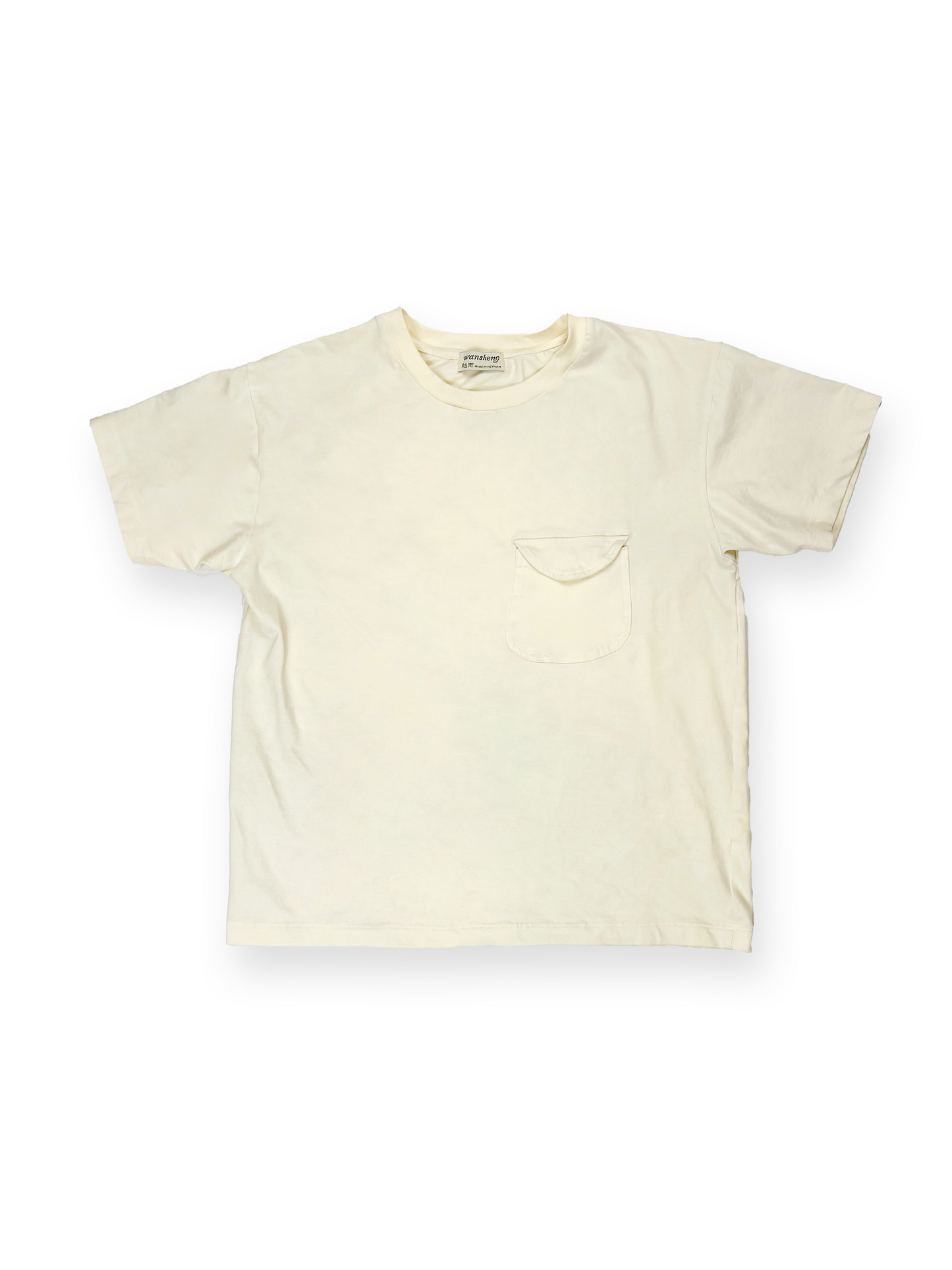 LUCKY POCKET TEES - CREAM