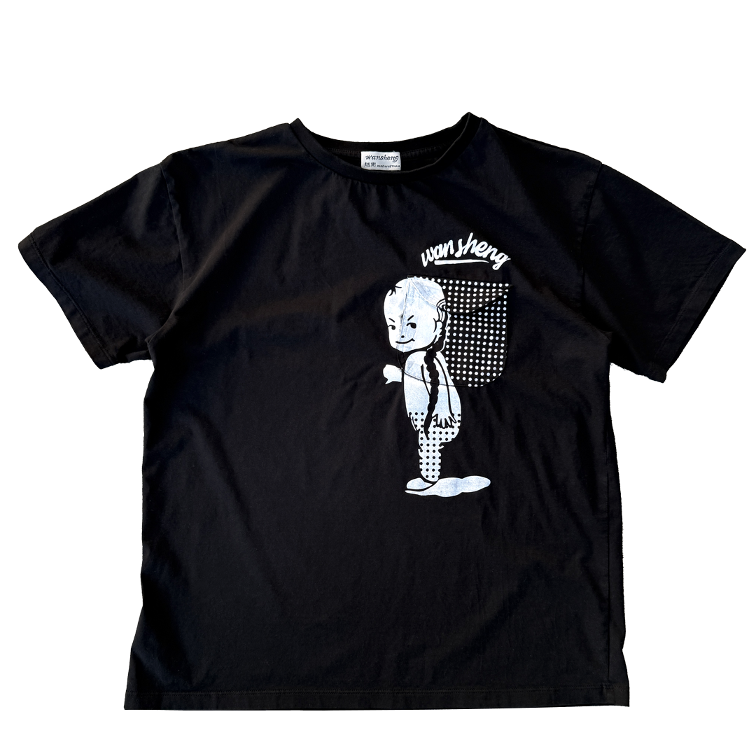 Baby-baby tee - Black