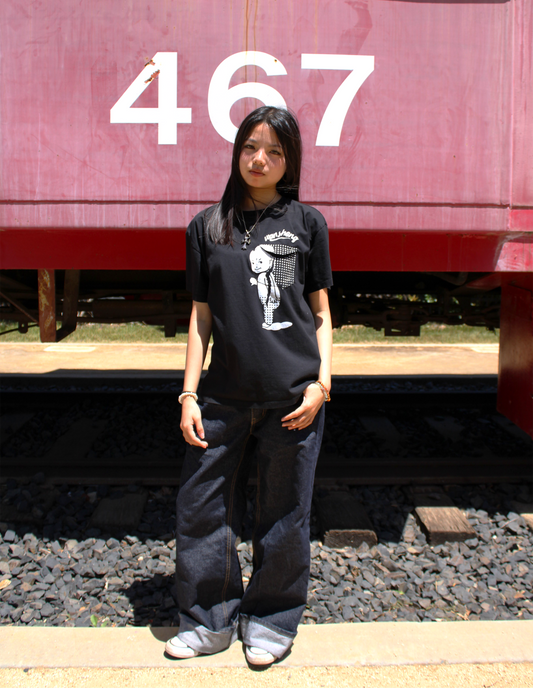 Baby-baby tee - Black