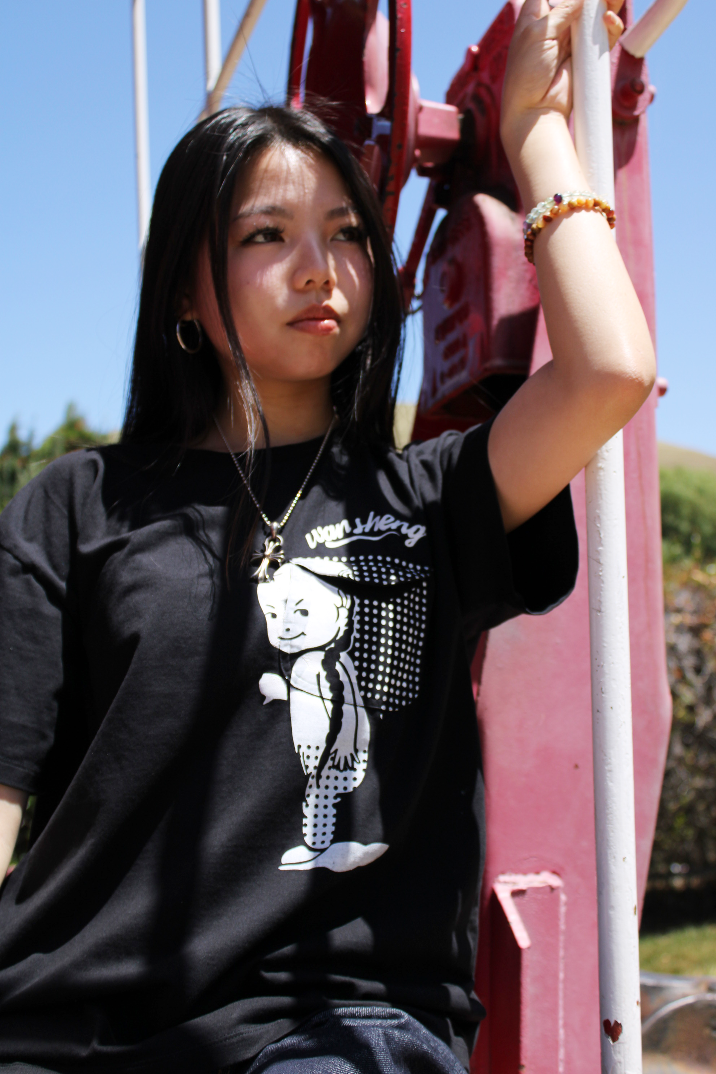 Baby-baby tee - Black